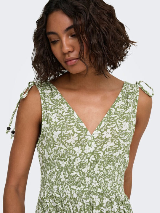 Life Dress Hedge Green