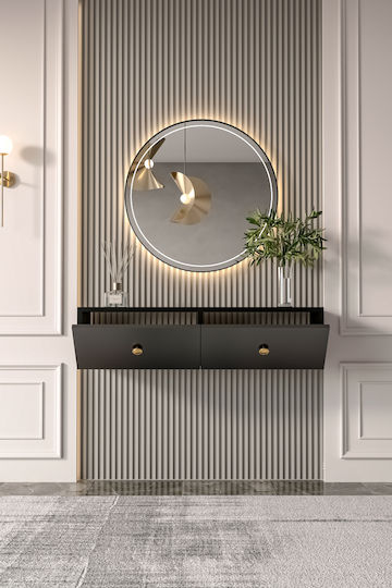 Metal Console L90xW23xH23cm