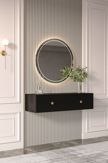 Metal Console L90xW23xH23cm