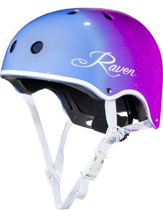 Raven Kids Bike and Scooter BMX Helmet Purple