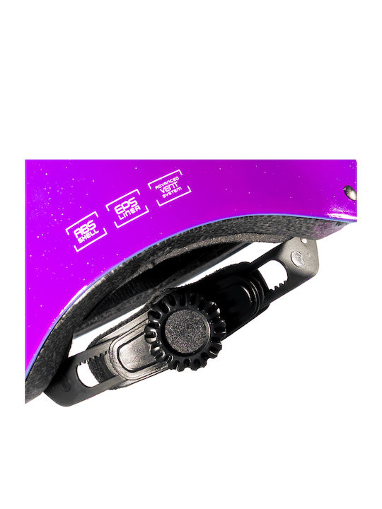Raven Kids Bike and Scooter BMX Helmet Purple