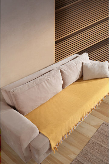 SteweHome Decken & Couchdecken Sesselüberwurf 115x201cm Gelbe