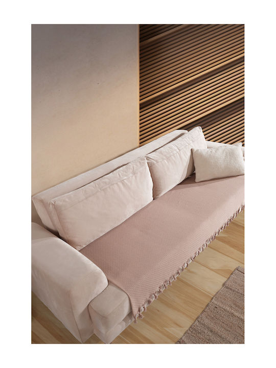 SteweHome Armchair Throw 115x201cm Brown