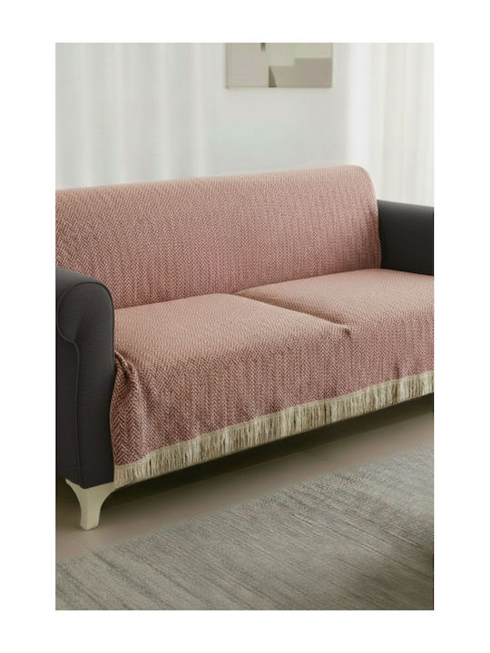 SteweHome Armchair Throw 170x210cm Red