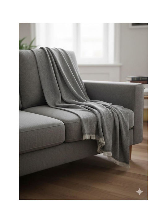 SteweHome Armchair Throw Black