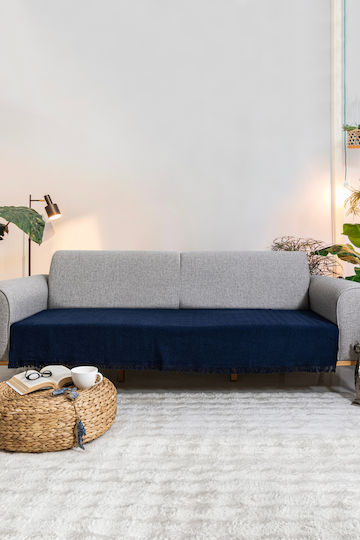 SteweHome Πολυθρόνας Π170xΜ200cm Μπλε SteweHome Πολυθρόνας Π170xΜ200cm Μπλε