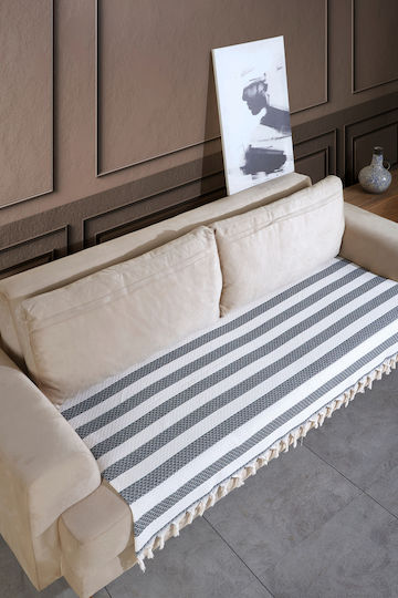 SteweHome Decken & Couchdecken Sesselüberwurf 115x201cm Schwarze
