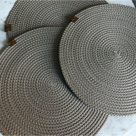 SteweHome Brown Placemats 32x32cm 6 Pieces