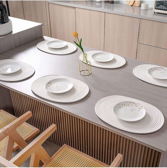 SteweHome Tischsets Korbweide Beiges 40x30cm 7 Stück SteweHome Tischsets Korbweide Beiges 40x30cm 7 Stück