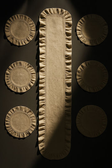 SteweHome Σουπλά Μπεζ 120x40cm 7τμχ SteweHome Σουπλά Μπεζ 120x40cm 7τμχ