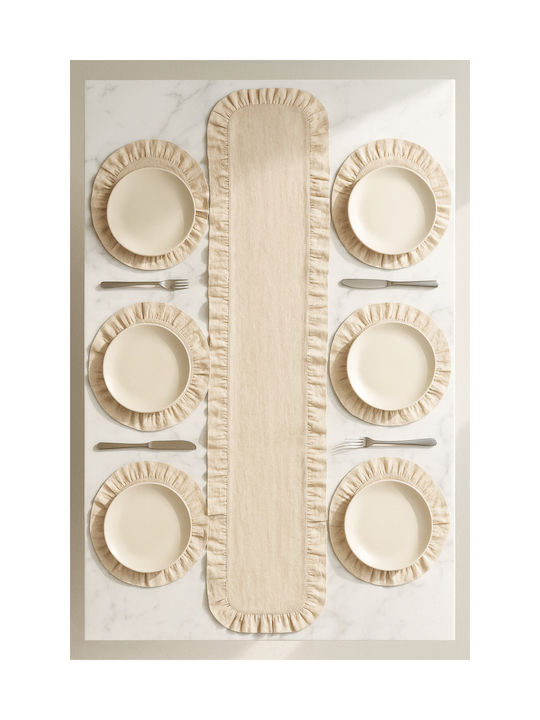 SteweHome SteweHome Tischsets Beiges 120x40cm 7 Stück