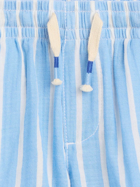 Παιδικό Σορτς/Βερμούδα Υφασμάτινο Summer Blue Stripe
