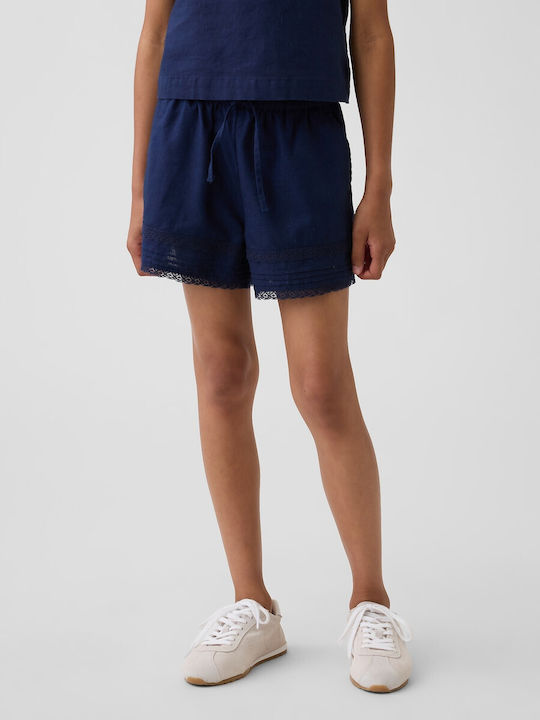 Kids Fabric Shorts/Bermuda Military Blue