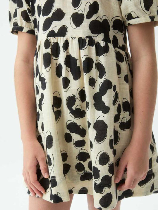 Compania Fantastica Παιδικό Φόρεμα White / Black