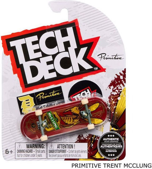 Techdeck Παιχνίδι Μινιατούρα TechDeck για 6+ Ετών (Διάφορα Σχέδια)