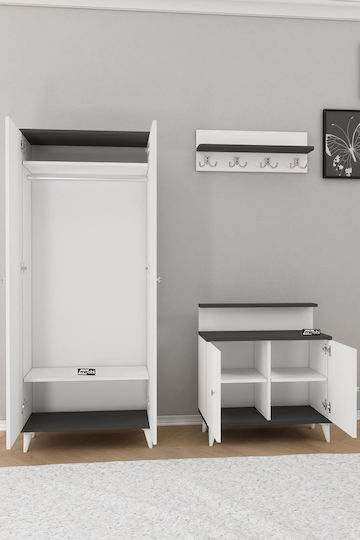 Ντουλάπι Τοίχου 72x34x178εκ.