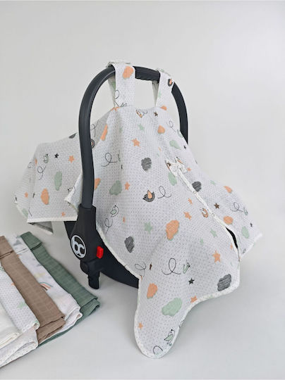 SteweHome Stroller Accessories Orange