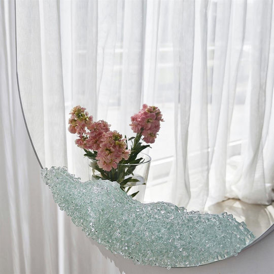 SteweHome SteweHome Wandspiegel Ganzkörper Oval mit Silber Glas Rahmen 150x150cm