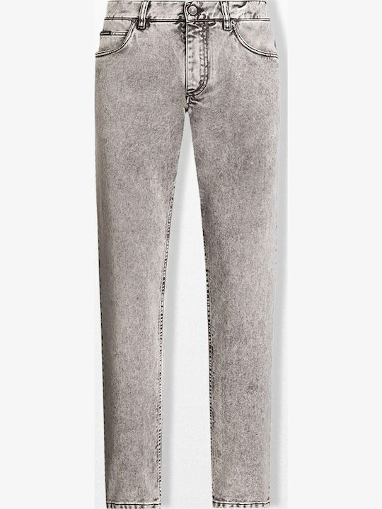 Men's Jeans Pants with Regular Fit Gray