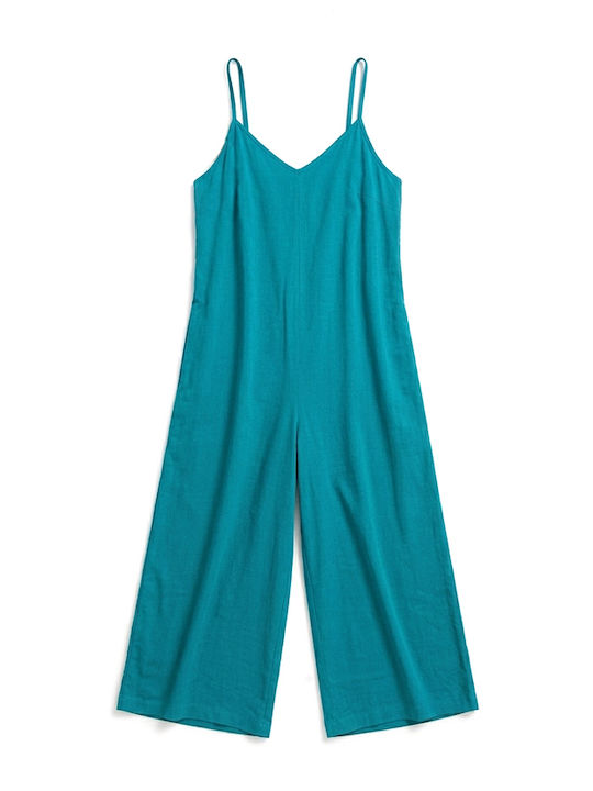 Women's Sleeveless Jumpsuit Olive