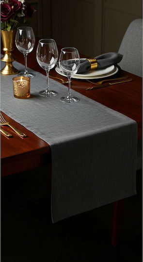 SteweHome Baumwoll Tischdecke Modern 50x150cm
