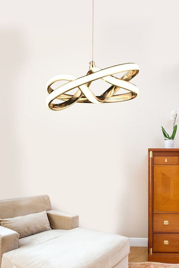 SteweHome Deckenleuchte Gelbes LED 25x50x61cm
