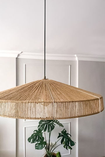 SteweHome Κρεμαστό Φωτιστικό Λευκό 35x74x71εκ. SteweHome Κρεμαστό Φωτιστικό Λευκό 35x74x71εκ.