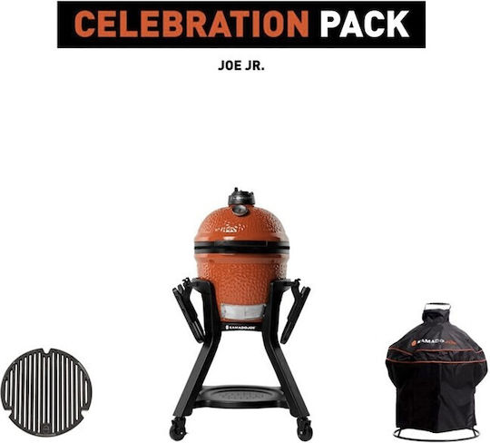 Kamado Joe Κεραμική Φορητή Ψησταριά Κάρβουνου Kamado με Καπάκι