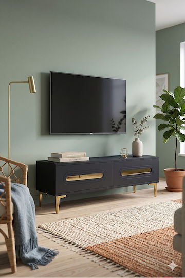 Floor-Standing Gray TV Stand 120x30x41 cm Floor-Standing Gray TV Stand 120x30x41 cm