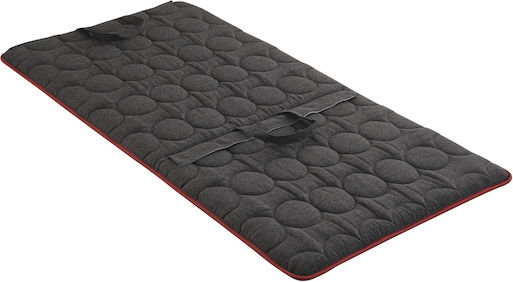 SteweHome Ημίδιπλο Υπόστρωμα Camping 190x90cm Πάχους 7cm Γκρι
