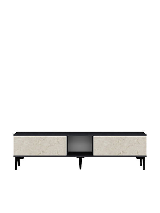 Έπιπλο Τηλεόρασης Γκρι Μ150xΠ30xΥ41cm