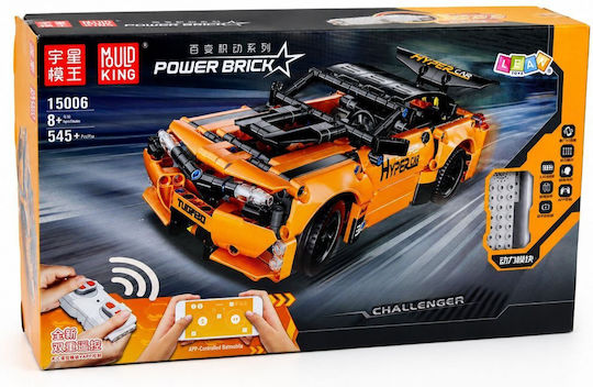 Lean Toys Remote Control RC Construction Vehicle Orange