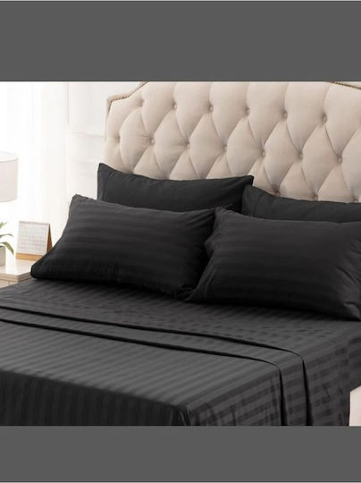 SteweHome Σετ Μαξιλαροθήκες Γκρι 50x70εκ.