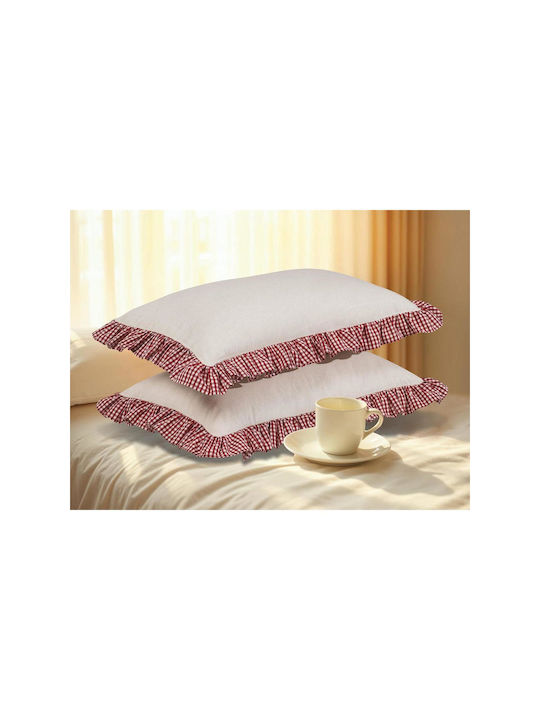 SteweHome Red Pillowcase 50x70cm