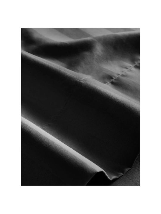 SteweHome Σετ Μαξιλαροθήκες Μαύρες 50x70εκ.
