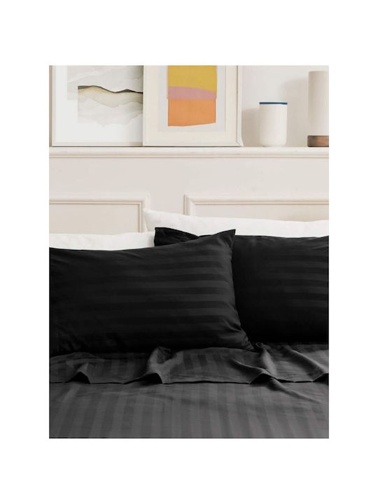 SteweHome Σετ Μαξιλαροθήκες Μπεζ 50x70εκ.