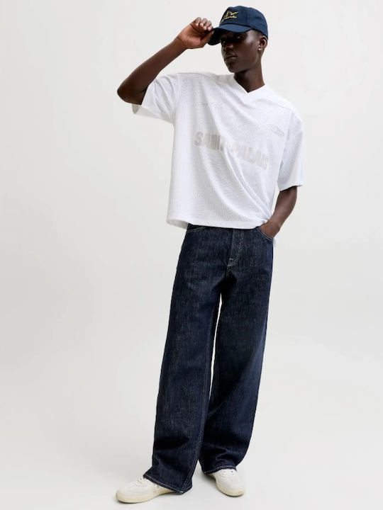 Dave Herren Jeanshosen Loose Baggy Fit Blau