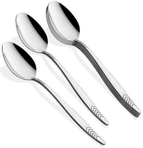 SteweHome Salter Inox Dessert / Eiscreme Löffel Set Silber 6 Stück