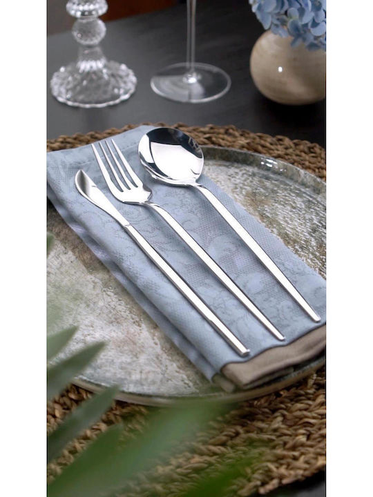 SteweHome Cutlery Set Stainless Steel Silver 16 Pieces