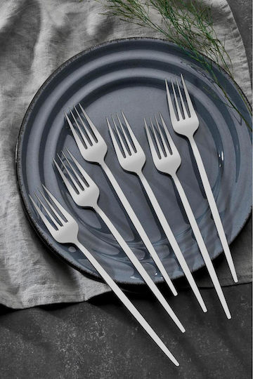 SteweHome Set De Tacâmuri Inoxidabile Argintii 30 Bucăți