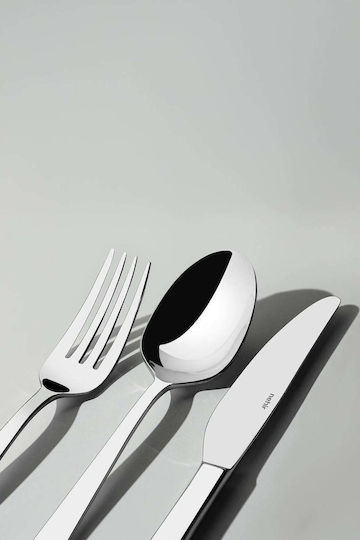 SteweHome Cutlery Set Stainless Steel Beige 18 Pieces