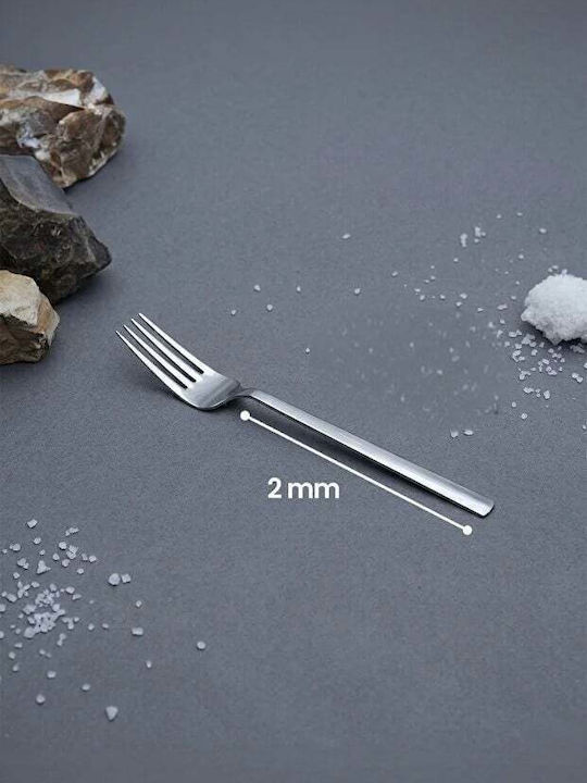 SteweHome Cutlery Set Stainless Steel Silver 72 Pieces