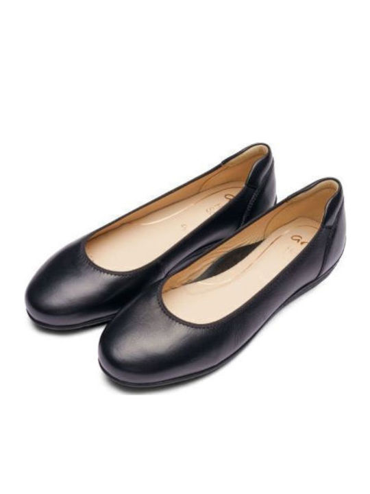 Pantofi Cu Toc Din Piele Negri