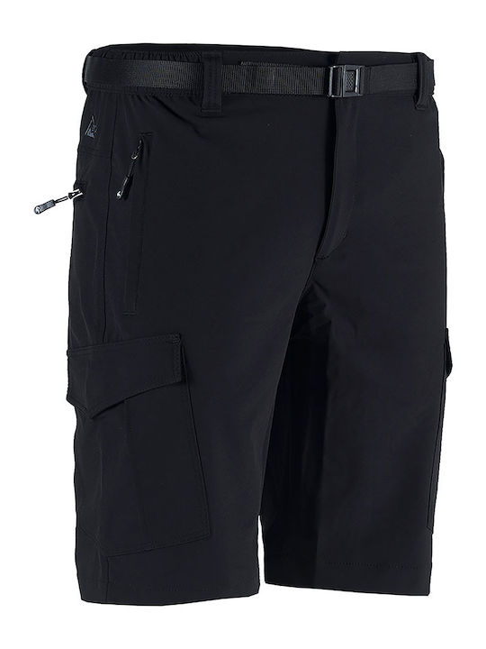 Apu Pantalon Lung de Drumeție pentru Bărbați Negru