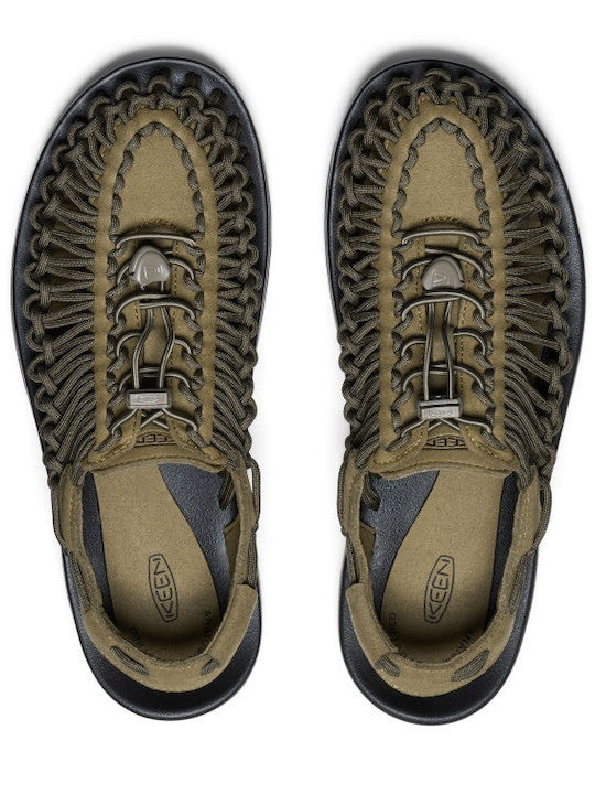 Uneek Herrensandalen in Schwarz Farbe