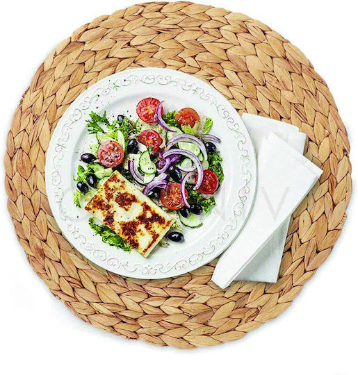 SteweHome Σουπλά Υφασμάτινο Καφέ 35x35cm SteweHome Σουπλά Υφασμάτινο Καφέ 35x35cm
