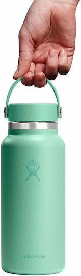 Hydro Flask Thermos Bottle 946ml Mermaid Green