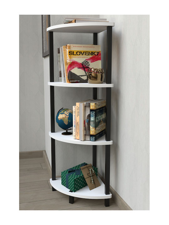 White Bookcase 35x35x110cm