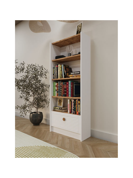 Mehrfarbiges Bücherregal 65x22x150cm