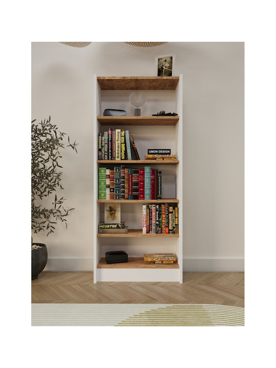 Mehrfarbiges Bücherregal 65x22x150cm